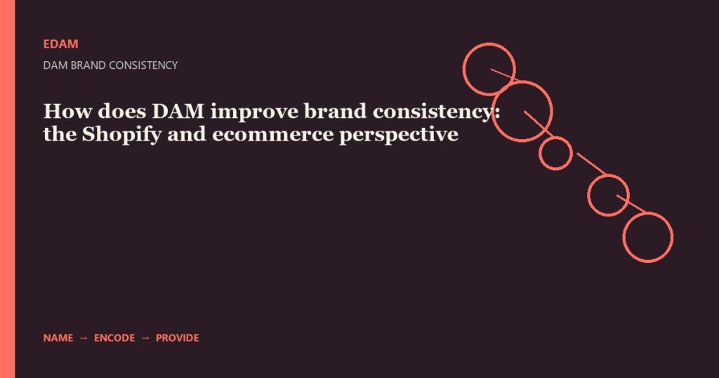 Diagram for DAM brand consistency