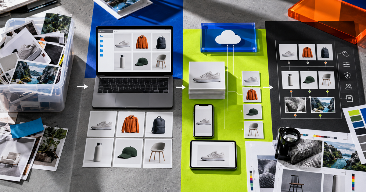 Editorial product media composition for shopify dam alternatives: when a full dam is too much