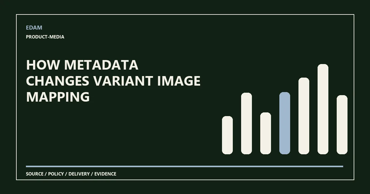 How metadata changes variant image mapping System diagram for how metadata changes variant image mapping